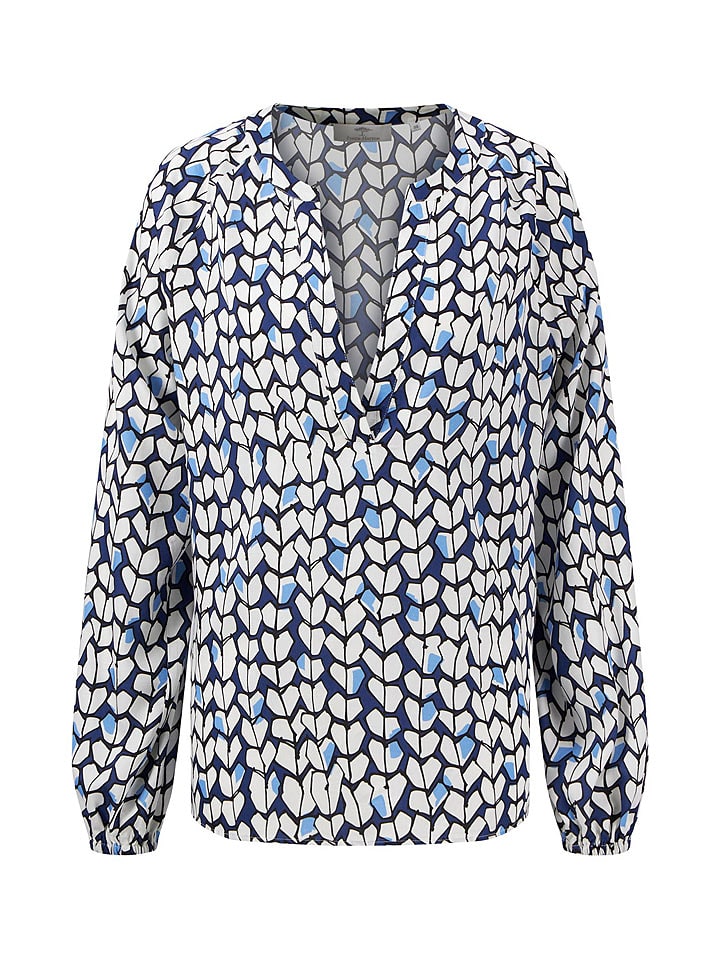 FYNCH-HATTON Bluzka w kolorze granatowo-kremowym rozmiar: 40