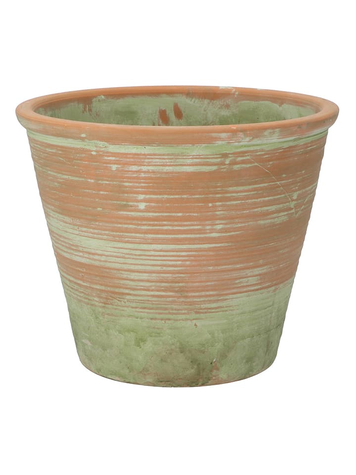 daan kromhout Doniczka w kolorze pomarańczowo-zielonym - wys. 22 x Ø 27 cm rozmiar: onesize