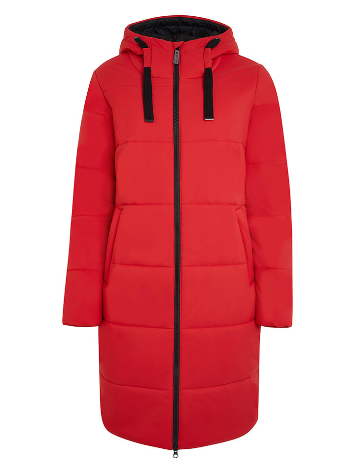 elkline Płaszcz zimowy "Comfort" w kolorze czerwonym rozmiar: 46