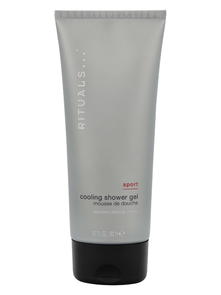 Rituals Żel pod prysznic "Sport - Activated Charcoal + Mint" - 200 ml rozmiar: onesize