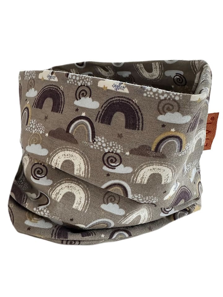 LiVi Szal-koło "Rainbow beige" w kolorze beżowym - 50 x 24 cm rozmiar: onesize