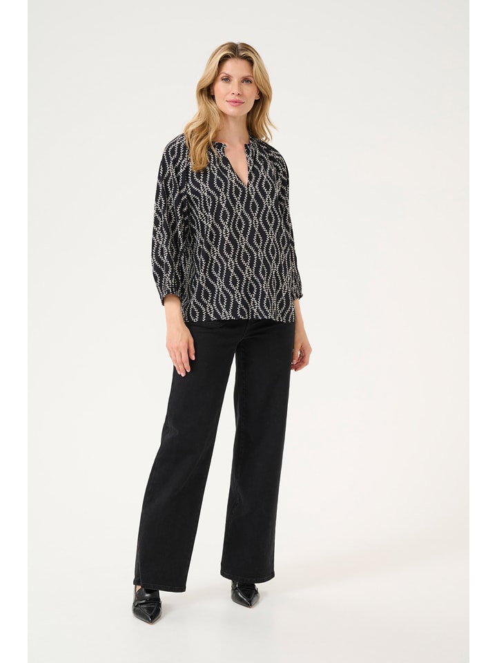 Kaffe Bluzka w kolorze czarnym rozmiar: 42