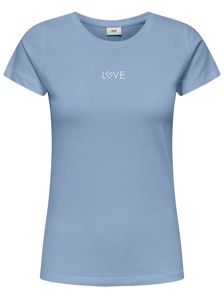 JDY Koszulka w kolorze niebieskim rozmiar: S