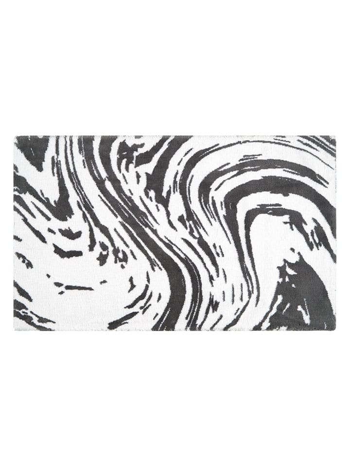 Egeria Dywanik łazienkowy "Marble" w kolorze czarno-białym rozmiar: 60x100 cm