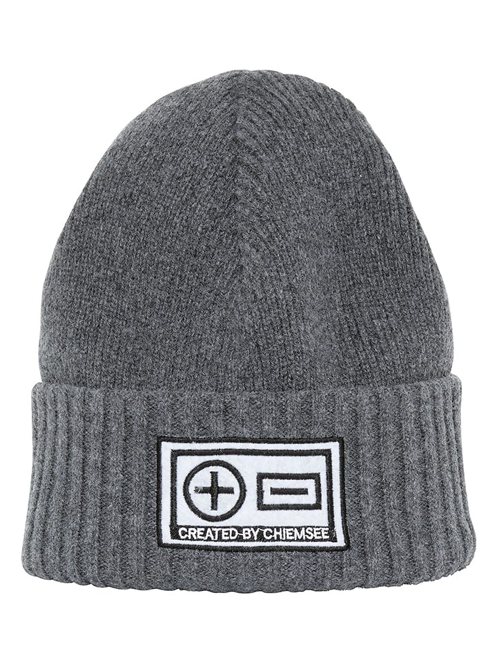 Chiemsee Czapka beanie w kolorze szarym rozmiar: onesize