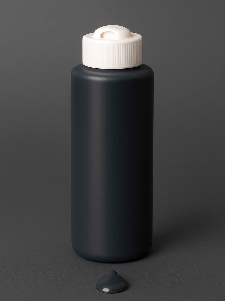 Samimi Farba w kolorze czarnym do tkanin - 125 ml rozmiar: onesize