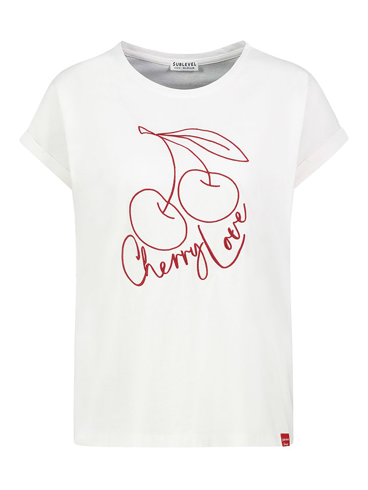 Sublevel Koszulka w kolorze białym rozmiar: XS