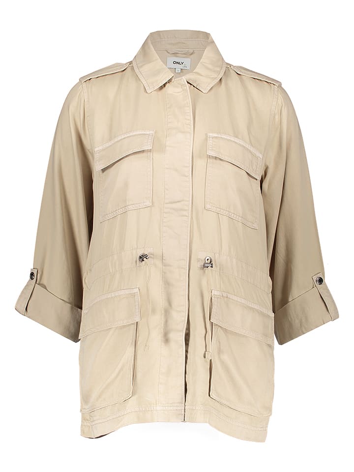 ONLY Kurtka przejściowa w kolorze beżowym rozmiar: S