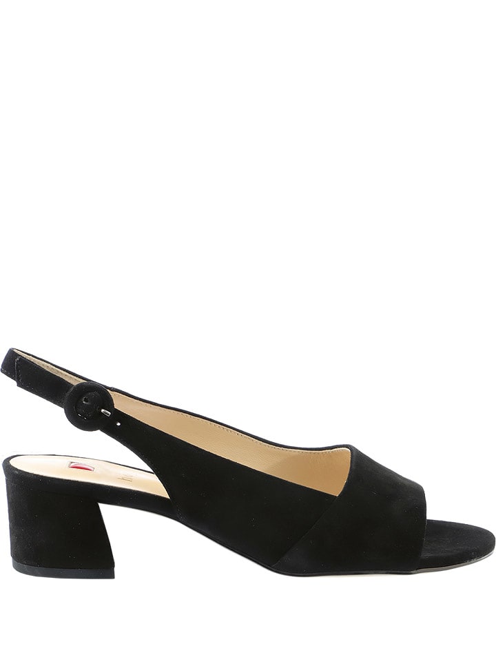 Högl Skórzane sandały w kolorze czarnym rozmiar: 41