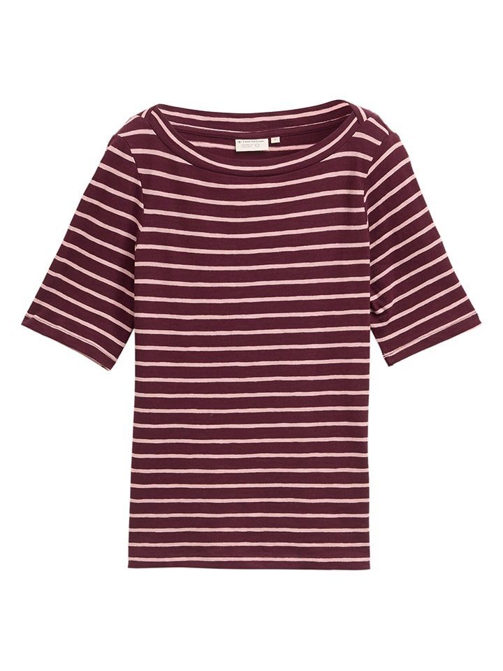 Tom Tailor Koszulka w kolorze czerwono-jasnoróżowym rozmiar: XL