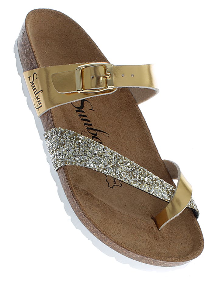 Sunbay Japonki "Tulipe" w kolorze złotym rozmiar: 36