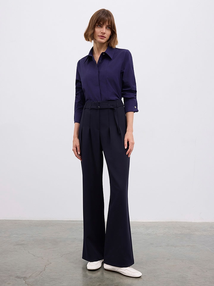 BGN Spodnie w kolorze granatowym rozmiar: 34