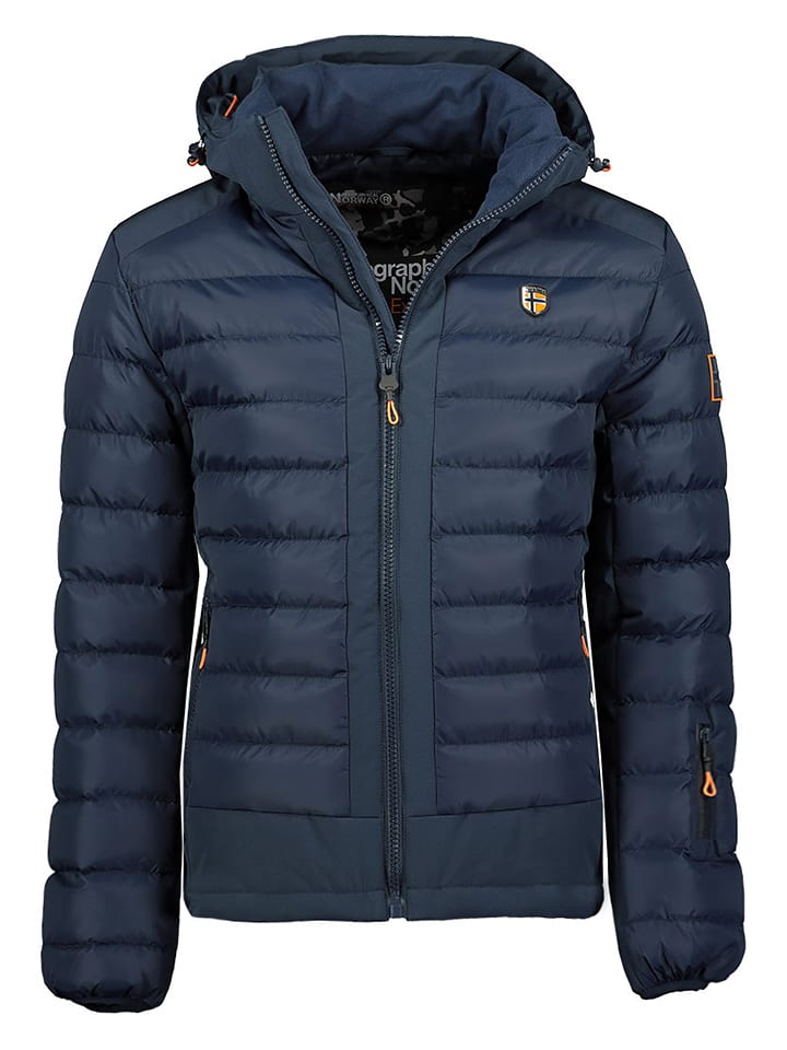Geographical Norway Kurtka pikowana "Aurelien" w kolorze granatowym rozmiar: XXL