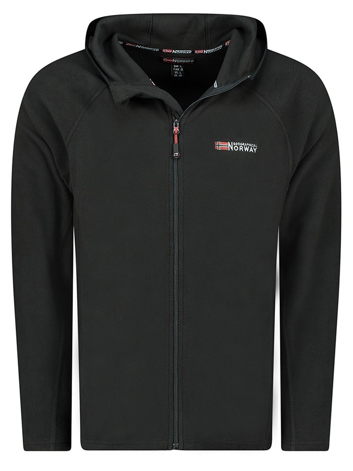 Geographical Norway Kurtka polarowa "Tugood" w kolorze czarnym rozmiar: S