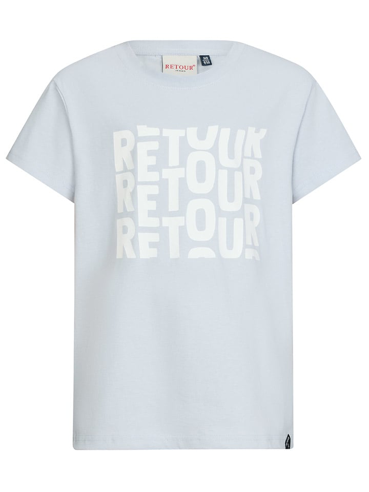 Retour Koszulka "Gidion" w kolorze błękitnym rozmiar: 176