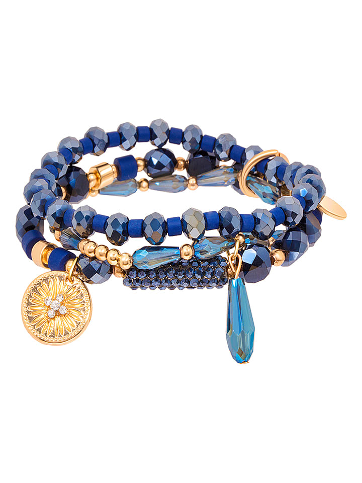 LA CHIQUITA Bransoletka z kryształami rozmiar: onesize