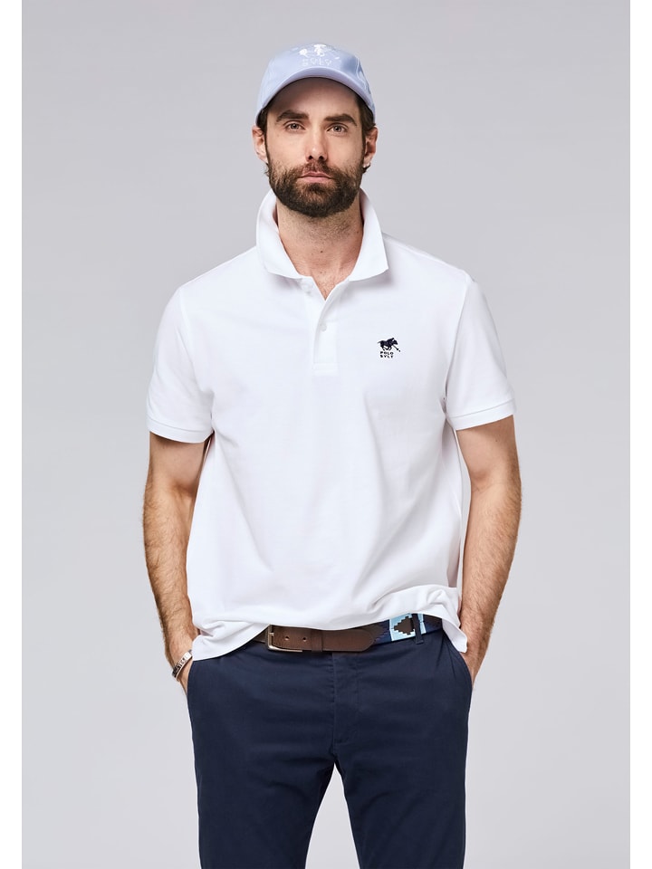 Polo Sylt Koszulka polo w kolorze białym rozmiar: M