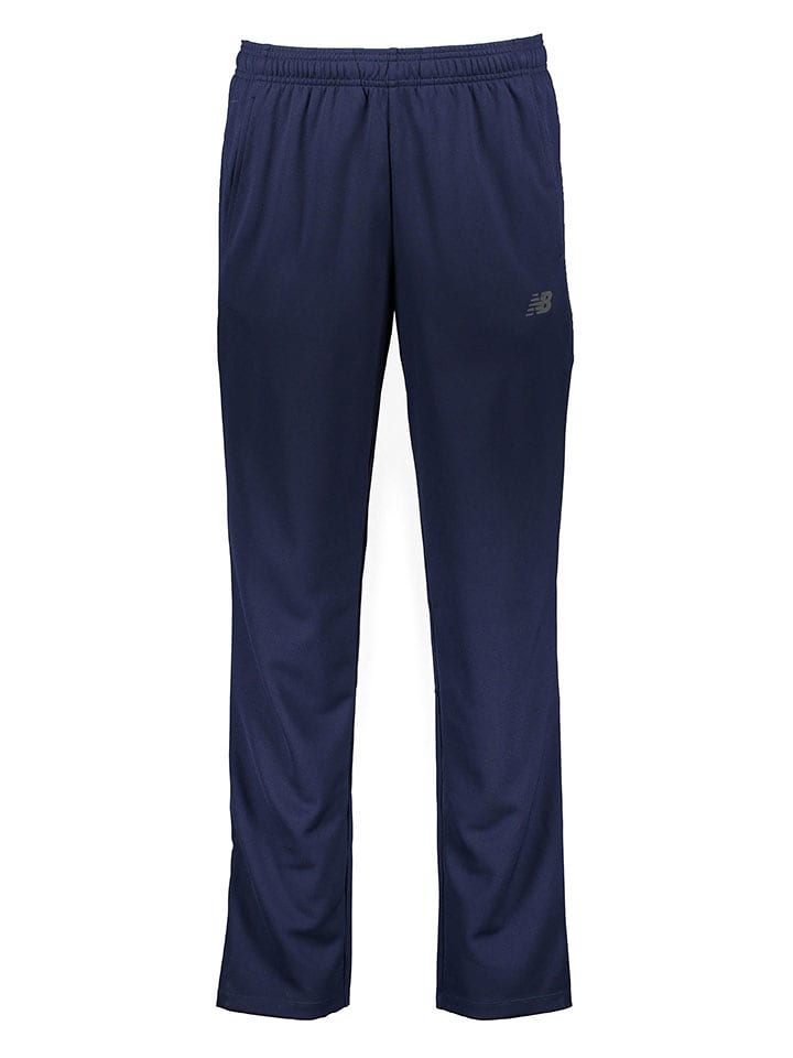 New Balance Spodnie sportowe "Core" w kolorze granatowym rozmiar: L