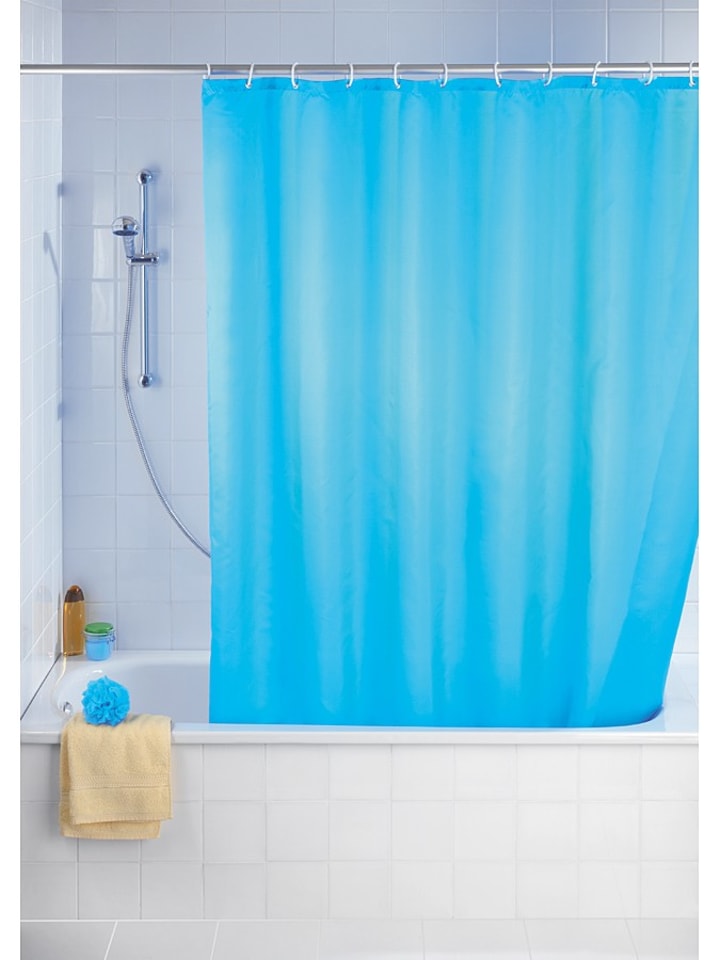 Wenko Zasłona prysznicowa z systemem antygrzybicznym - 180 x 200 cm rozmiar: onesize