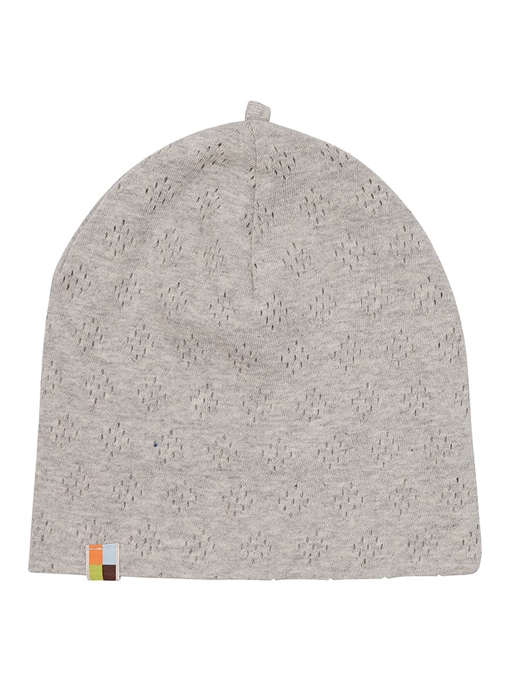 loud + proud Czapka beanie w kolorze szarym rozmiar: 74/80