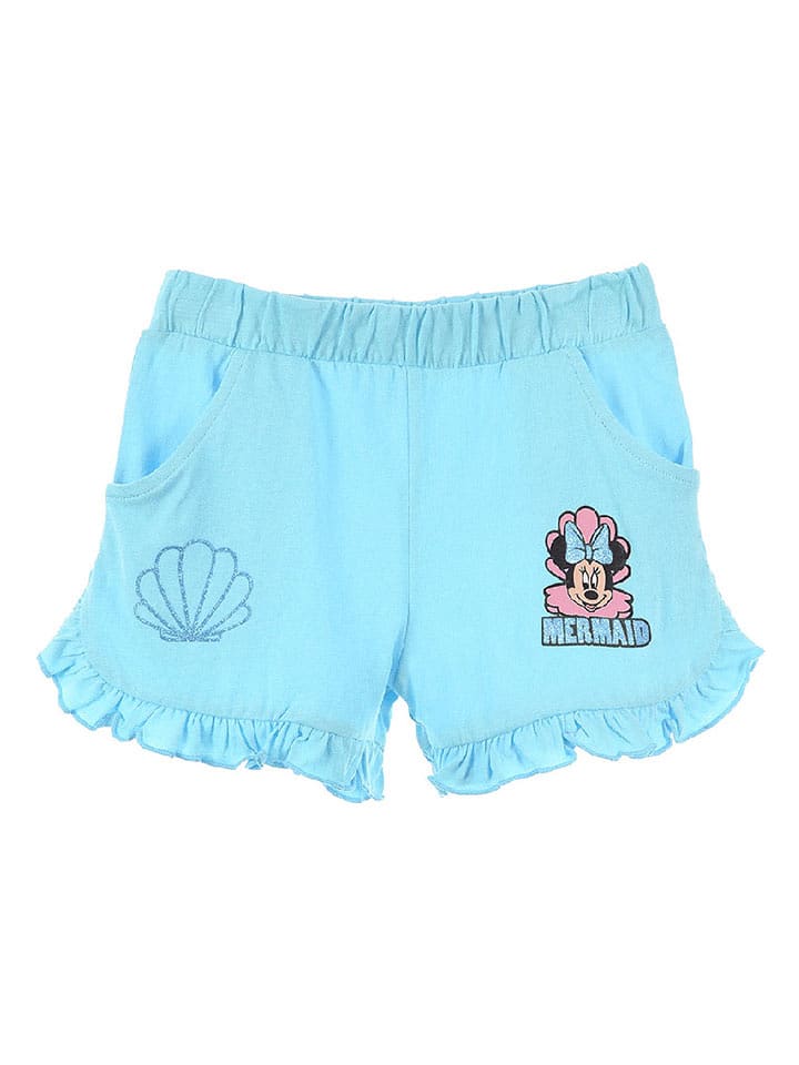 Disney Minnie Mouse Szorty "Minnie" w kolorze turkusowym rozmiar: 98