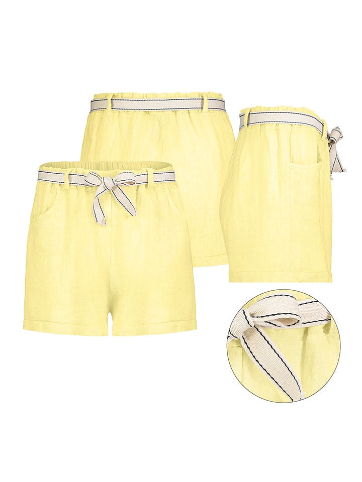 Eight2Nine Szorty w kolorze żółtym rozmiar: M/L