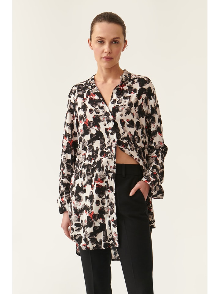 TATUUM Bluzka w kolorze beżowo-czarnym rozmiar: 38