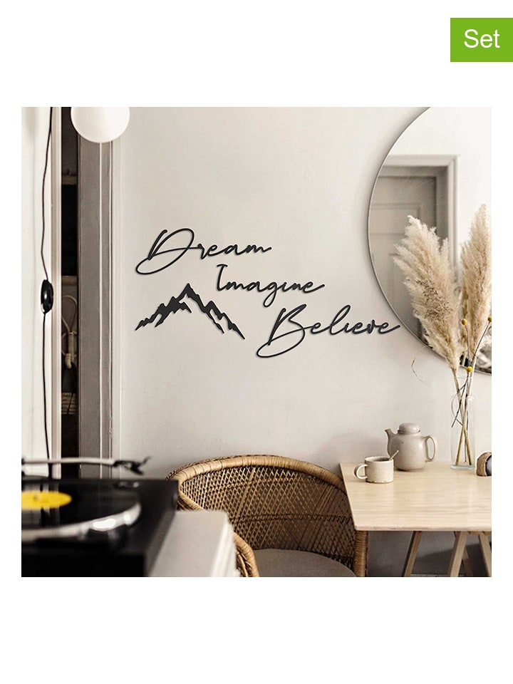 ABERTO DESIGN Dekoracje ścienne (4 szt.) rozmiar: onesize