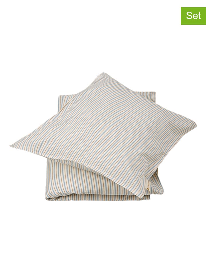 FABELAB Komplet pościeli w kolorze białym ze wzorem rozmiar: 100x140 cm