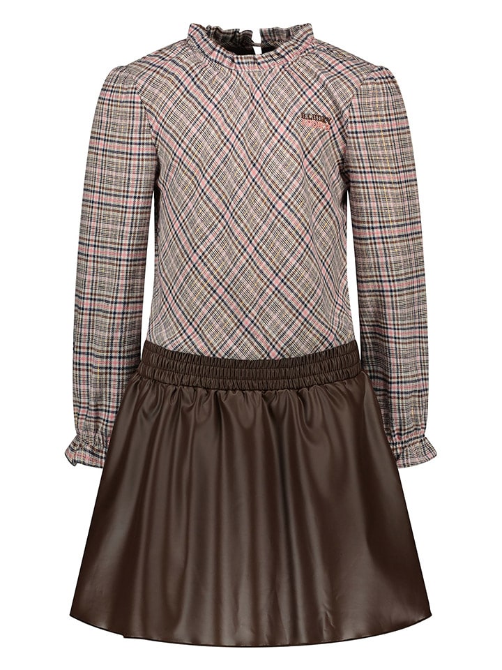 B.Nosy Sukienka w kolorze brązowym rozmiar: 140