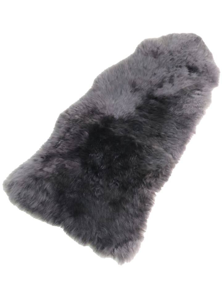 Kaiser Naturfellprodukte H&L Dekoracyjna wyściółka wełniana w kolorze antracytowym rozmiar: 130x60 cm