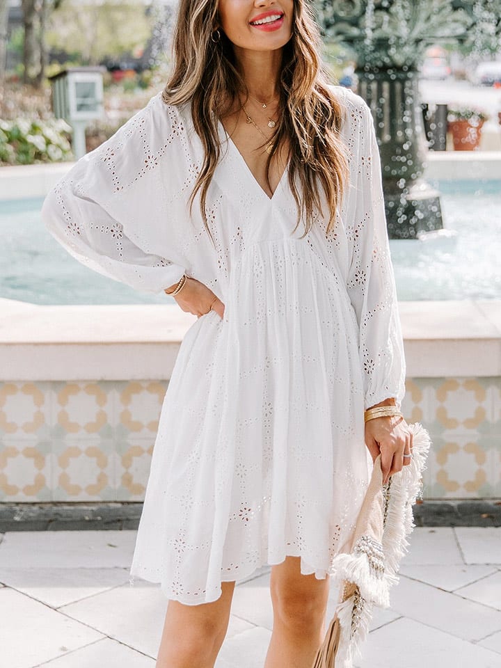 Milan Kiss Sukienka w kolorze białym rozmiar: M