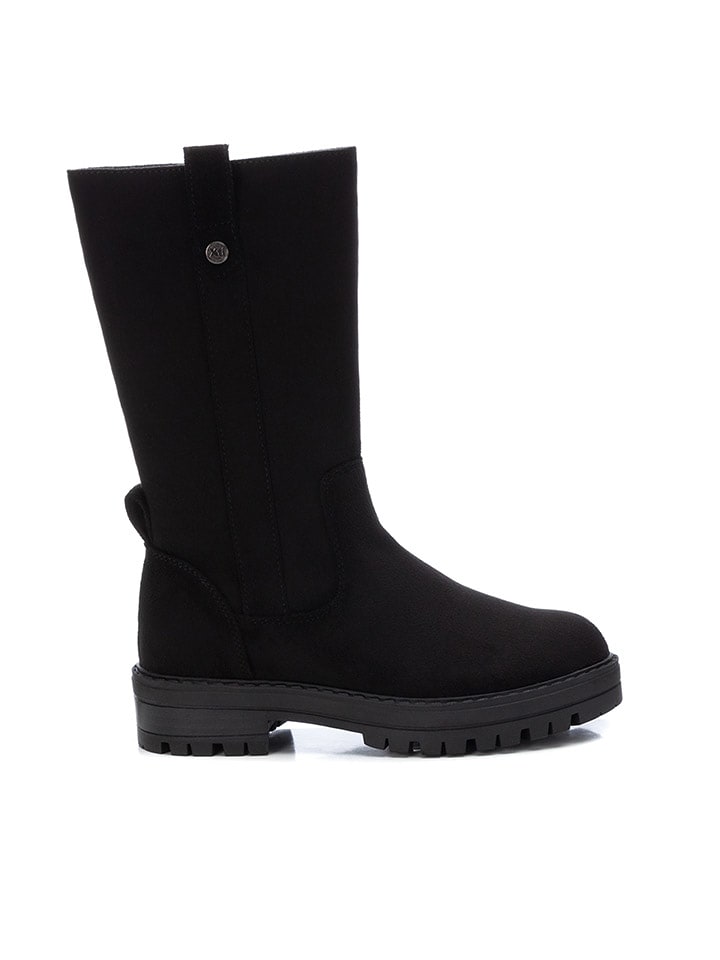 XTI Kids Kozaki w kolorze czarnym rozmiar: 35