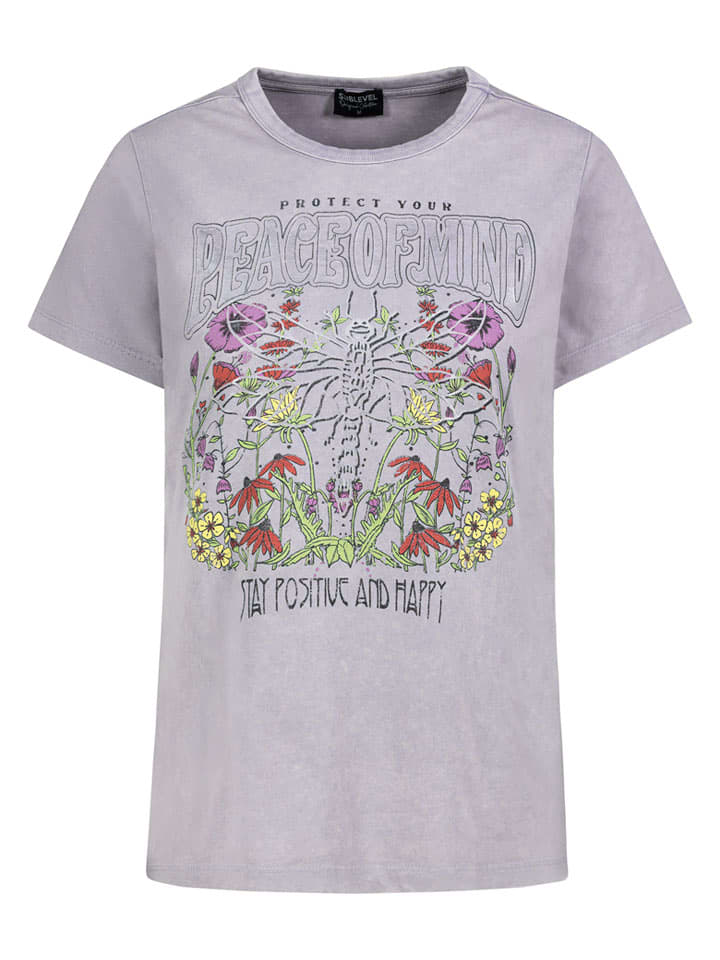 Sublevel Koszulka w kolorze fioletowym rozmiar: L