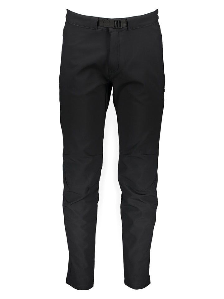 DOLOMITE Spodnie softshellowe "Cristallo" - Regular fit - w kolorze czarnym rozmiar: L