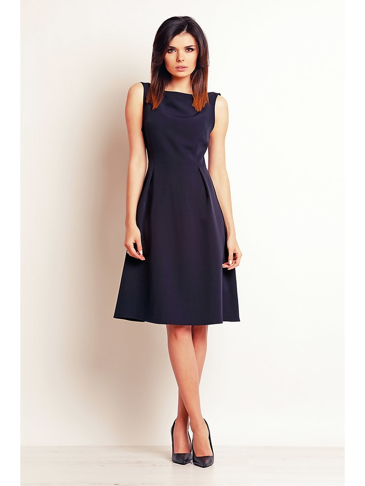 INFINITE YOU Sukienka w kolorze granatowym rozmiar: S