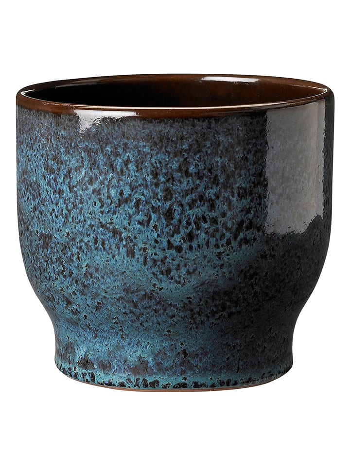 Knabstrup Doniczka "Knabstrup" w kolorze niebieskim - wys. 14,5 x Ø 16,5 cm rozmiar: onesize