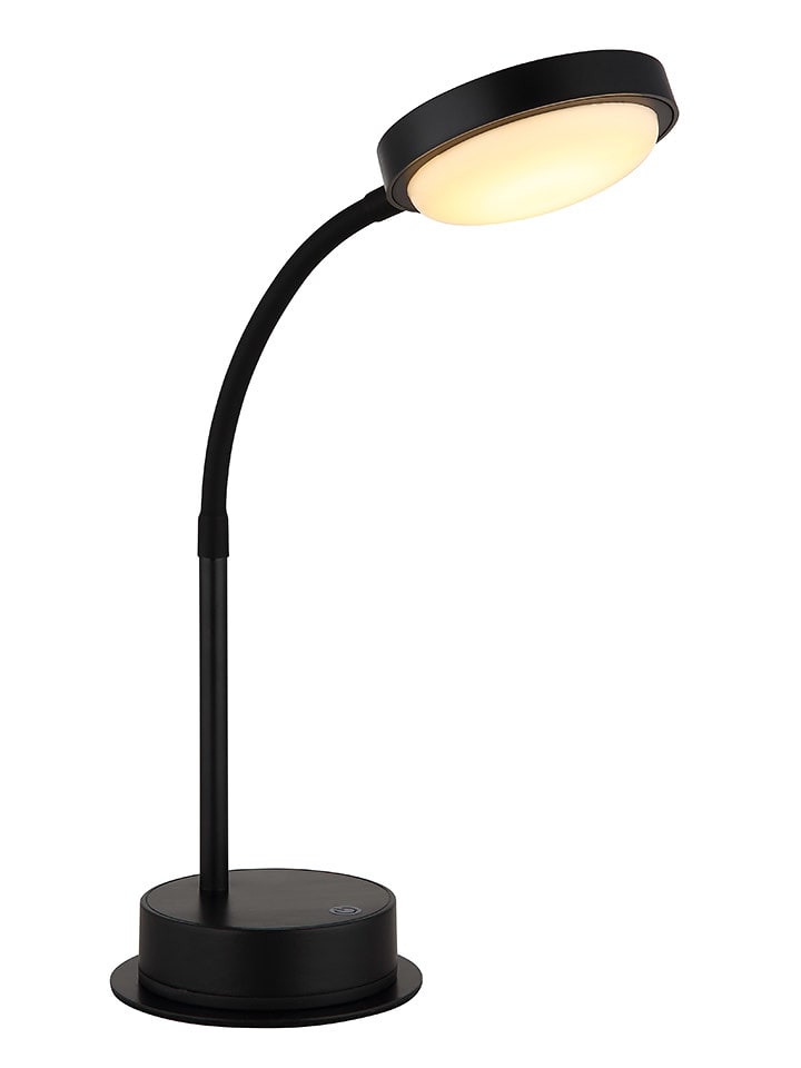 Globo lighting Lampa stołowa LED "Pegasi" w kolorze czarnym - 19 x 38 x 12 cm rozmiar: onesize