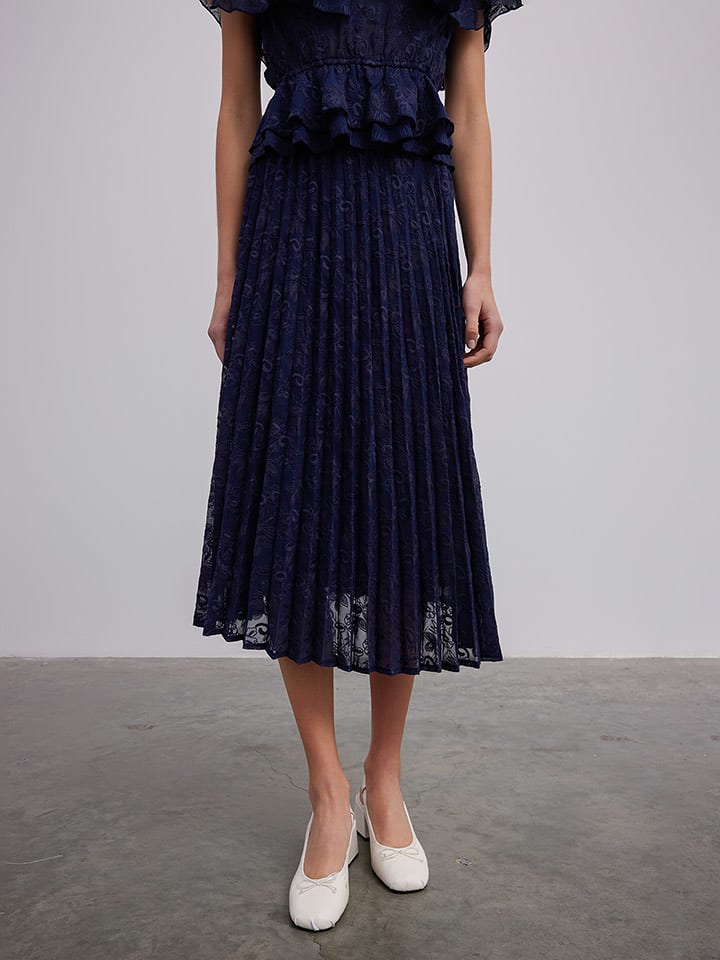 BGN Spódnica w kolorze granatowym rozmiar: 36