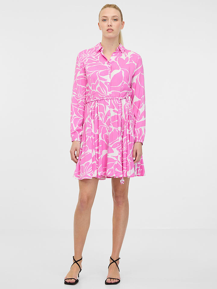 orsay Sukienka w kolorze różowo-białym rozmiar: 42