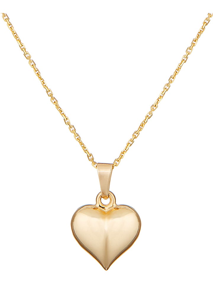 OR ÉCLAT Złota zawieszka "Coeur d'or" rozmiar: onesize