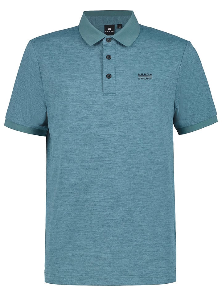 LUHTA Funkcyjna koszulka polo "Kivilahti" w kolorze niebieskim rozmiar: L
