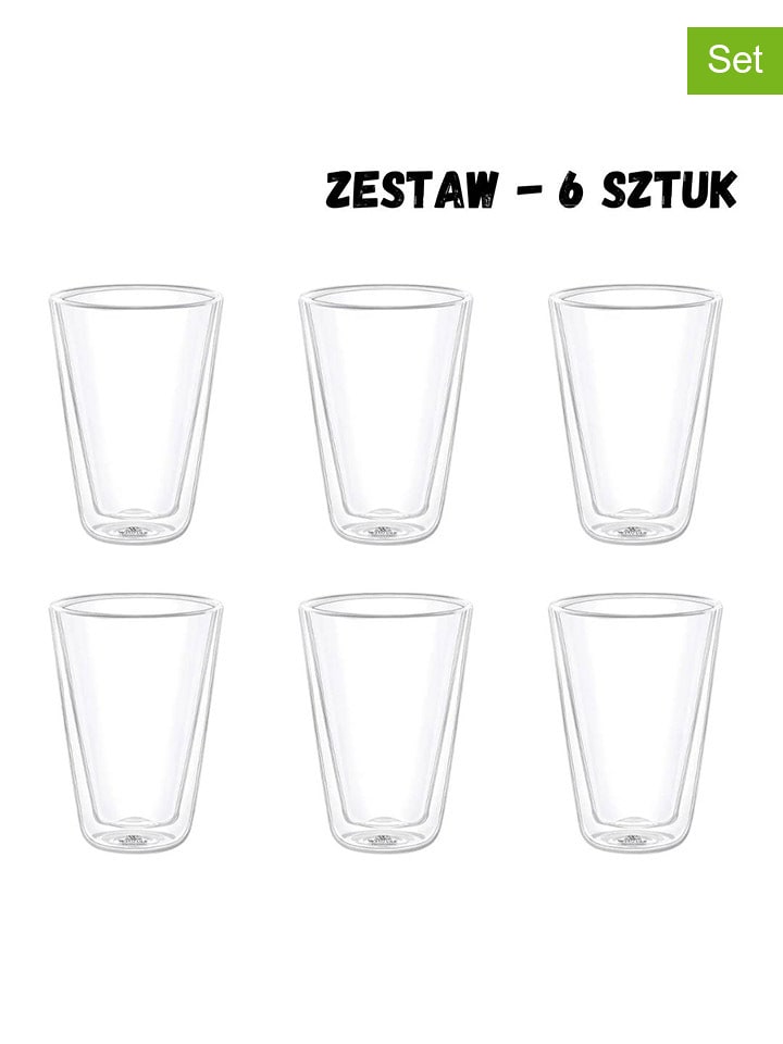 Wilmax Szklanki (6 szt.) - 150 ml rozmiar: onesize
