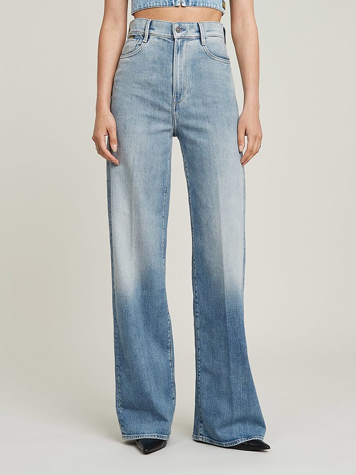 G-Star Dżinsy - Loose fit - w kolorze błękitnym rozmiar: W26/L32