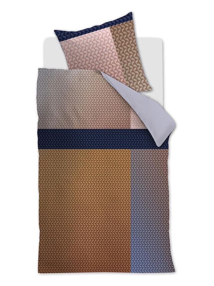 Beddinghouse Komplet pościeli satynowej "Infinite" ze wzorem rozmiar: 135x200 cm