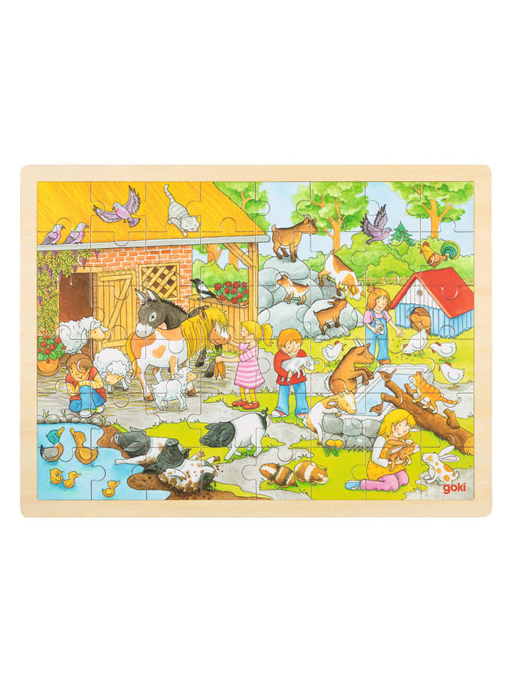 Goki 48-częściowe puzzle - 3+ rozmiar: onesize