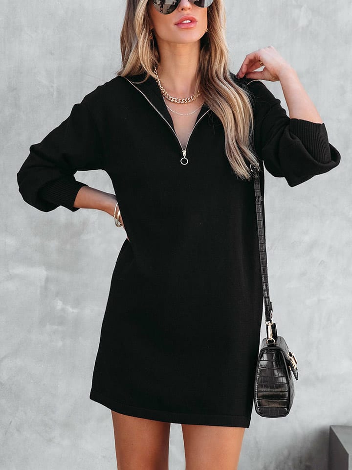 Milan Kiss Sukienka w kolorze czarnym rozmiar: XL