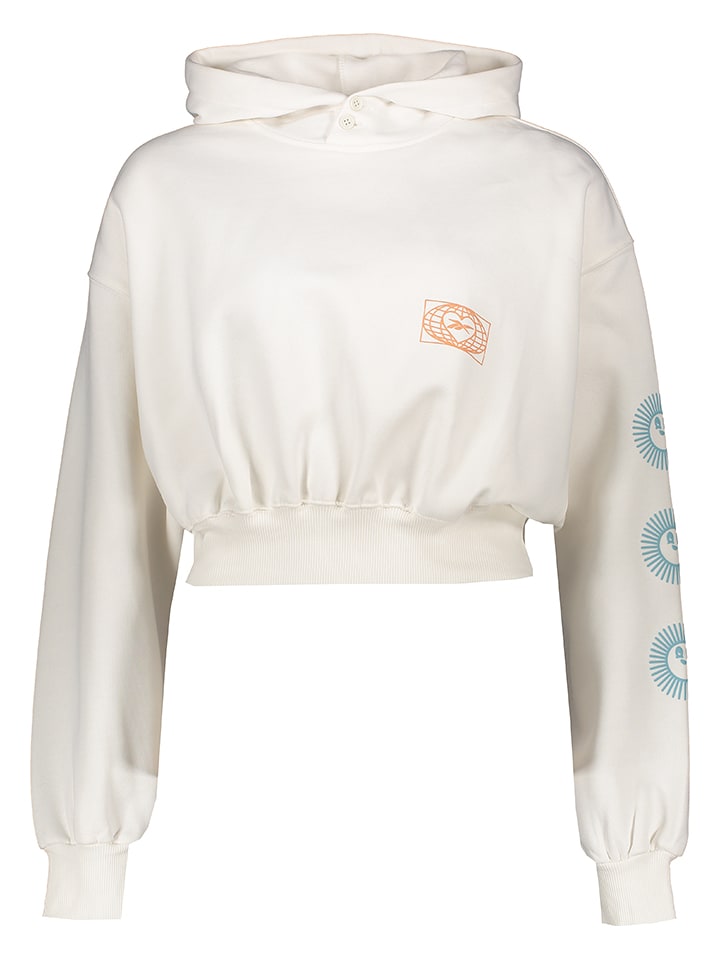 Reebok Bluza "Good Vives" w kolorze białym rozmiar: S