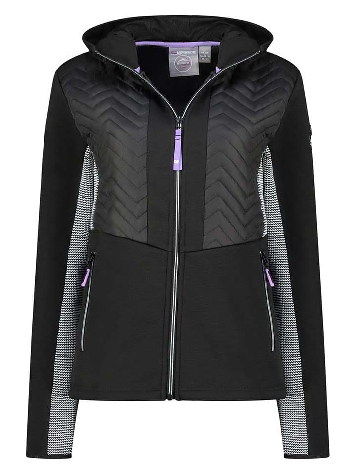 Geographical Norway Kurtka softshellowa "Tarkness" w kolorze czarnym rozmiar: XXL