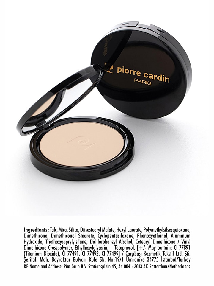 Pierre Cardin Puder "Porcelain Edition - Light Beige" - 12 g rozmiar: onesize